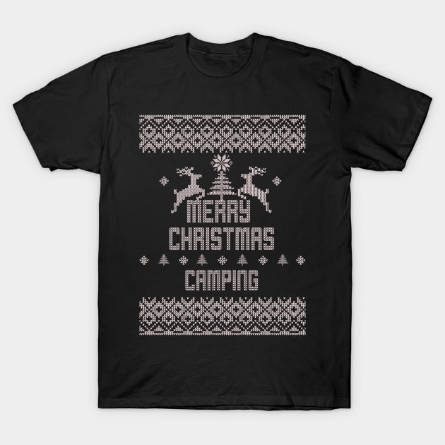 Merry Christmas CAMPING T-Shirt by ramiroxavier